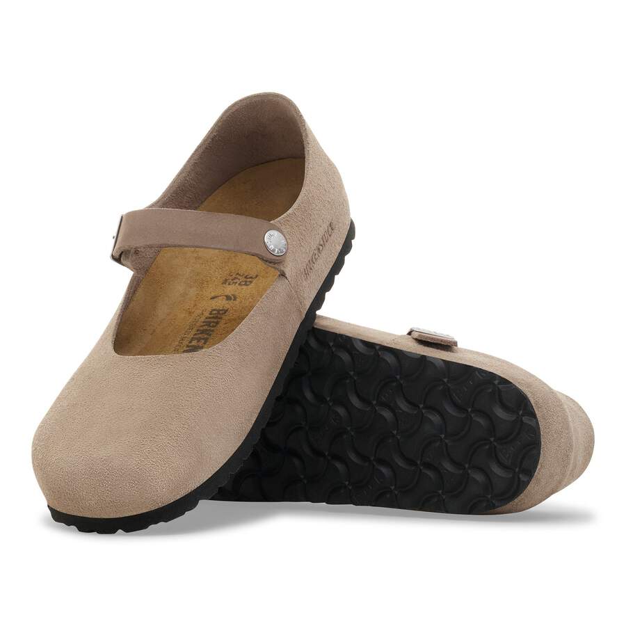 Mantova Suede Leather - Taupe