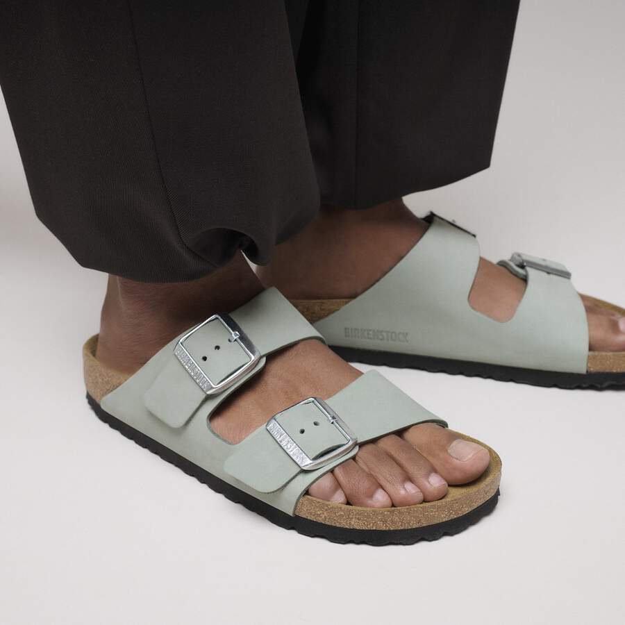 Arizona Nubuck Leather - Pure Sage