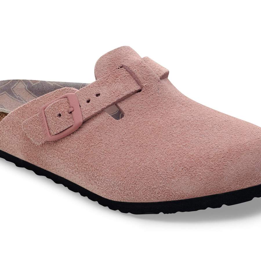 Boston Kids Suede Leather - Pink Clay