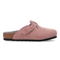 Boston Kids Suede Leather - Pink Clay