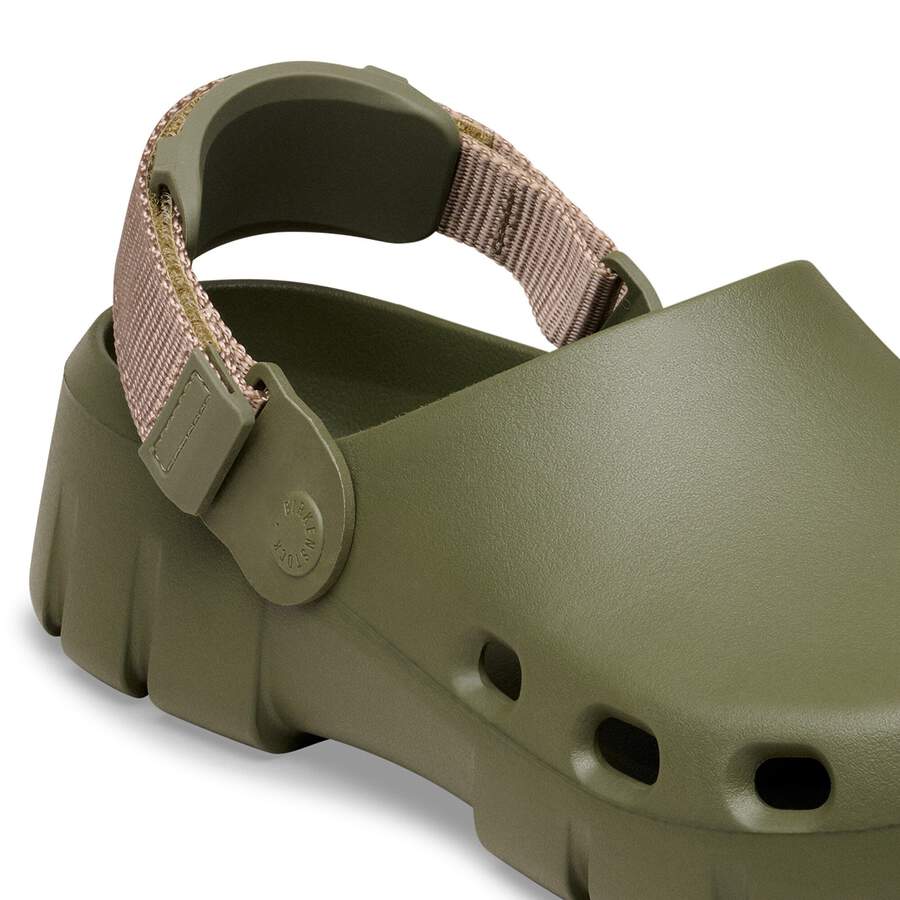 Birki Flow TEX EVA - Khaki/Gray Taupe