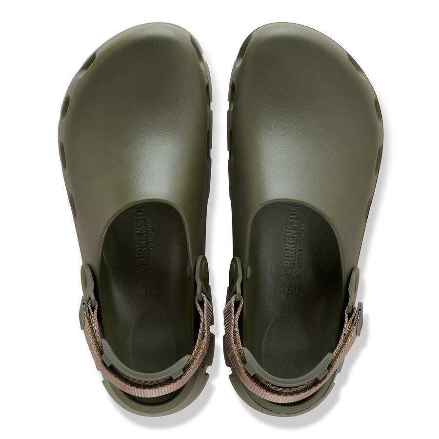 Birki Flow TEX EVA - Khaki/Gray Taupe