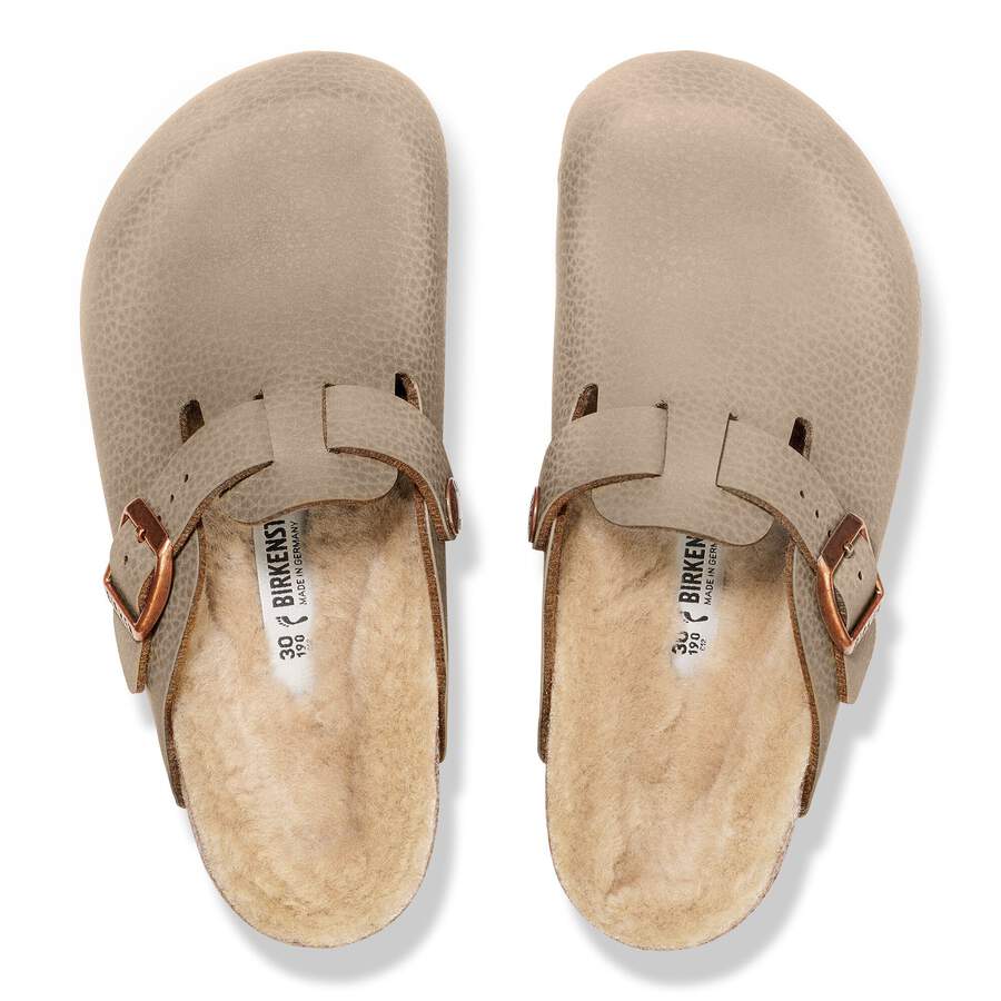 Boston Kids Birko-Flor - Desert Soil Gray/Taupe