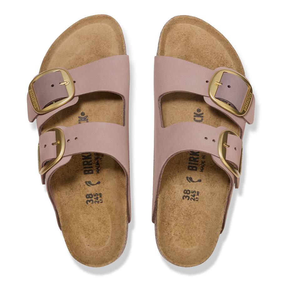 Arizona Big Buckle Nubuck Leather - Faded Purple
