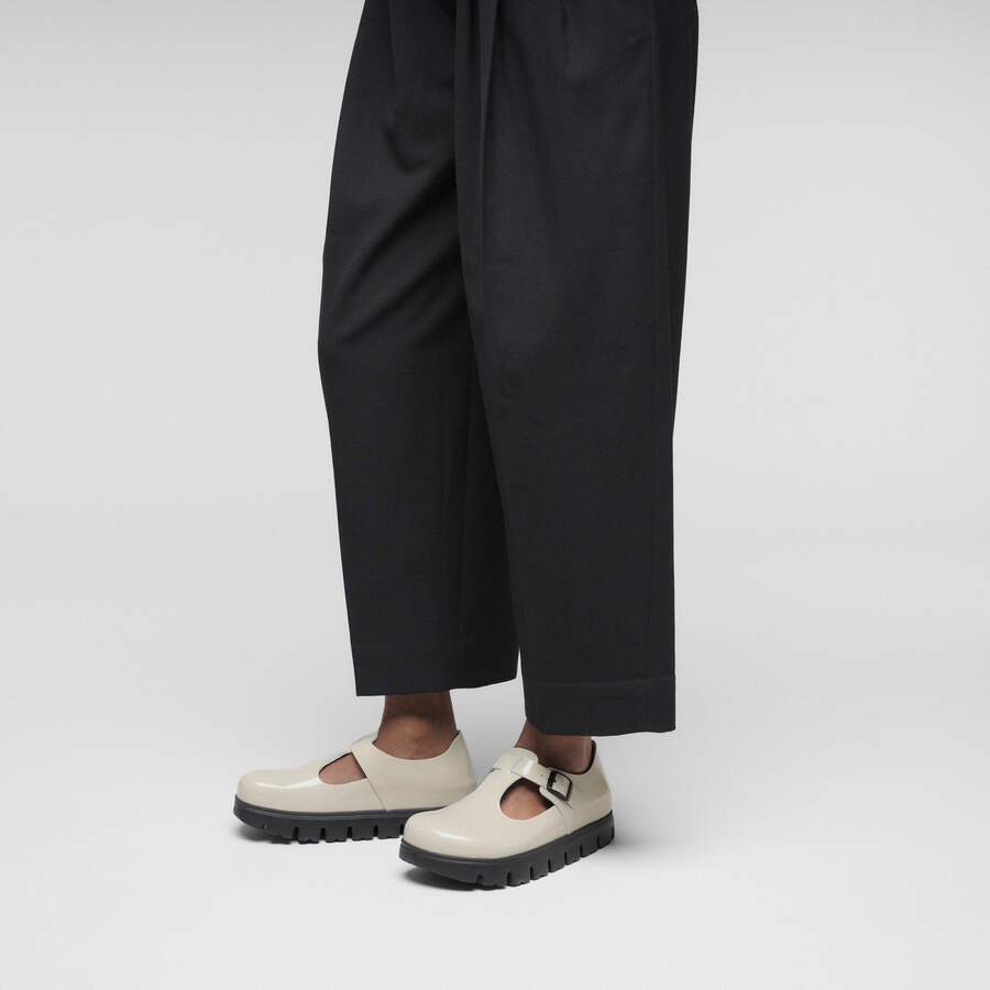 Paris Chunky Natural Leather - Oyster