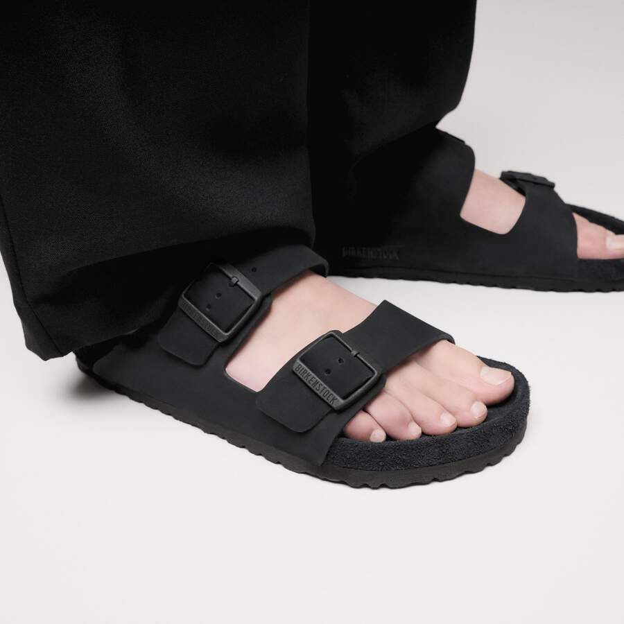 Arizona Nubuck Leather - Black