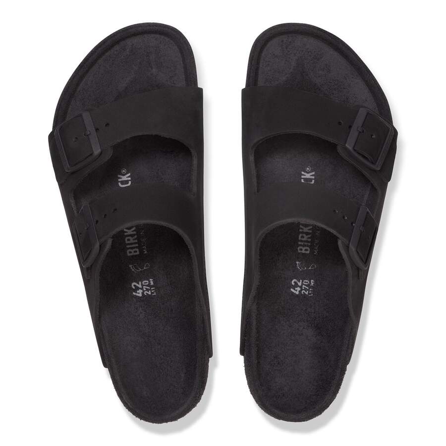 Arizona Nubuck Leather - Black