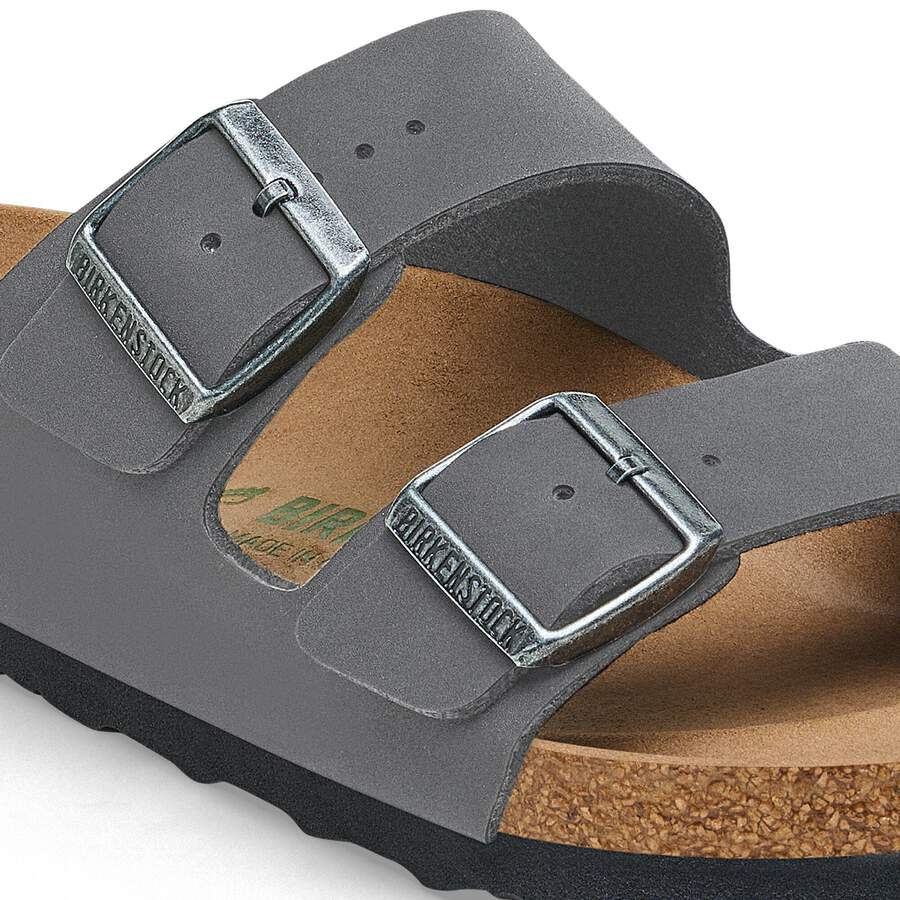 Arizona Vegan Birko-Flor Nubuck - Concrete Gray