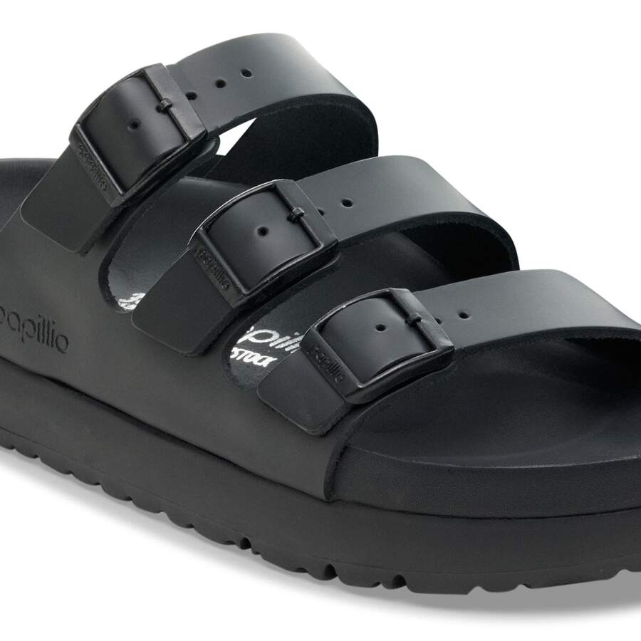 Florida III PAP Flex Platform Natural Leather - Black