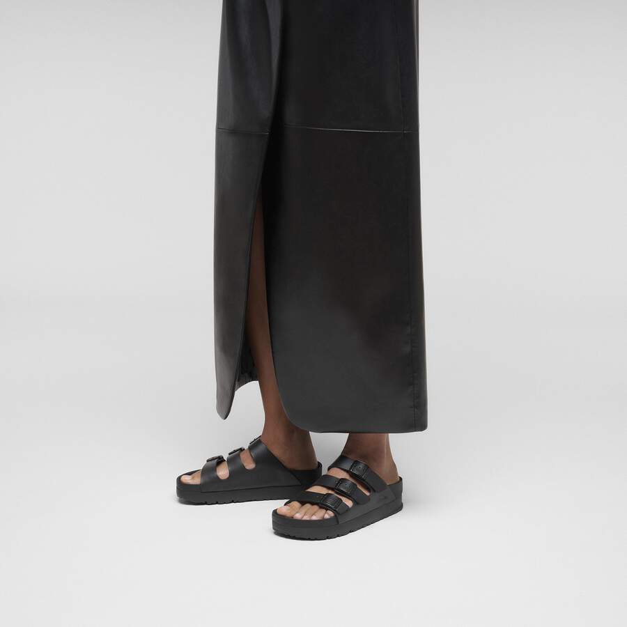 Florida III PAP Flex Platform Natural Leather - Black