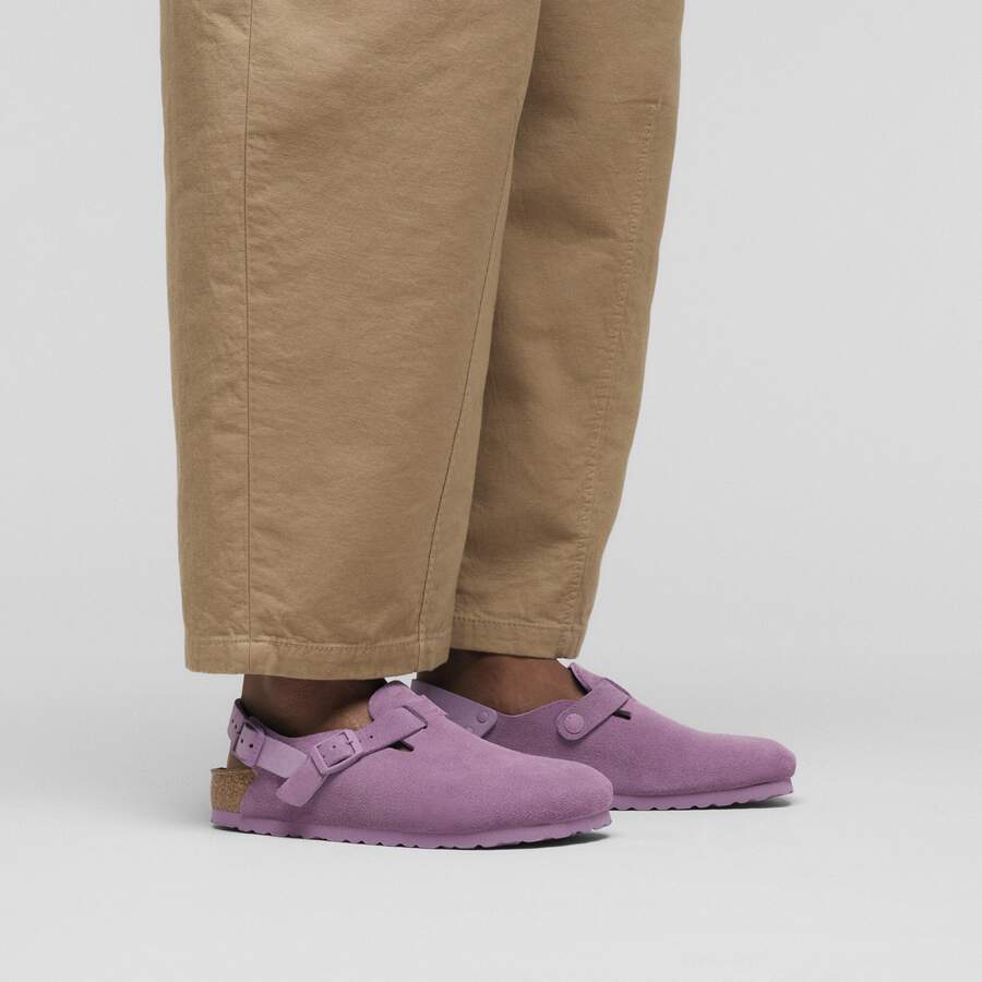 Tokio Suede Leather - Mauve