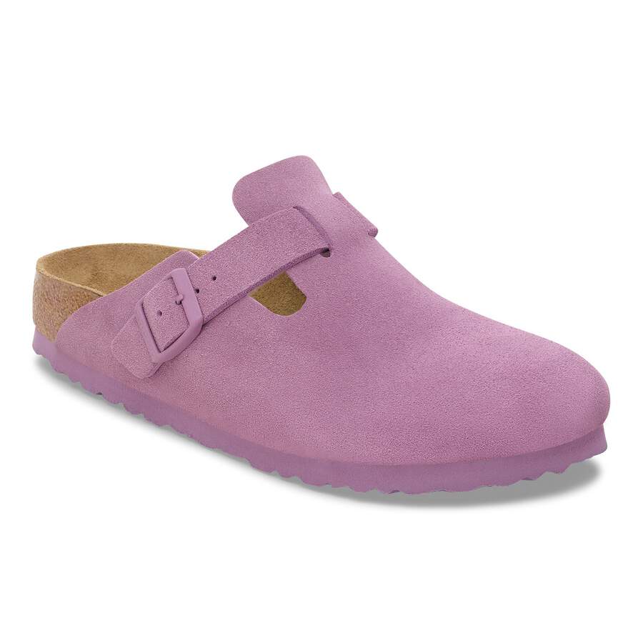 Boston Suede Leather - Mauve