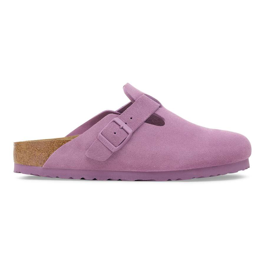 Boston Suede Leather - Mauve