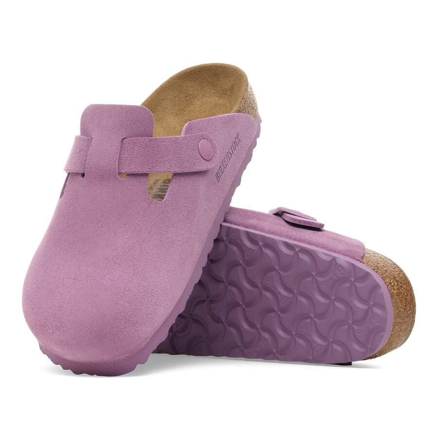 Boston Suede Leather - Mauve