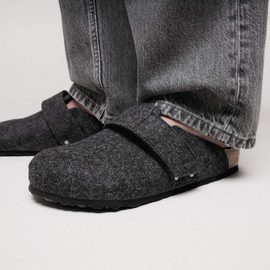 Loma Shearling Felt - Anthracite