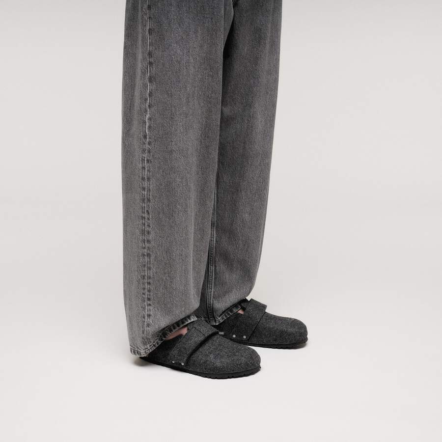 Loma Shearling Felt - Anthracite