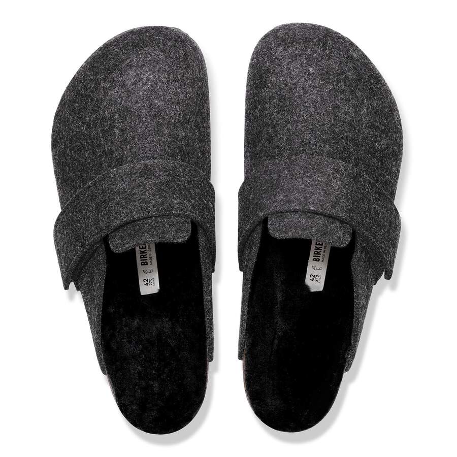 Loma Shearling Felt - Anthracite