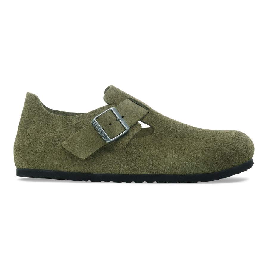 London Suede Leather - Thyme
