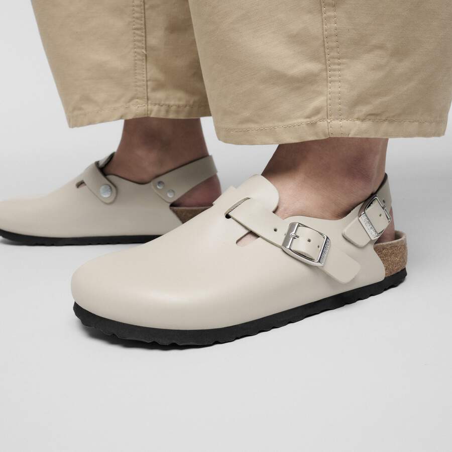 Tokio II Natural Leather - Oyster Dressy Leather