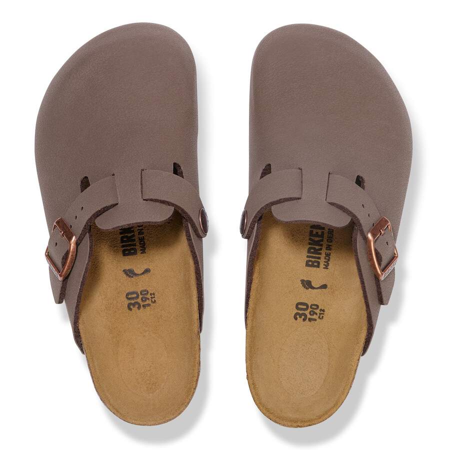 Boston Kids Birko-Flor Nubuck - Mocha