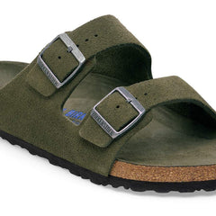Arizona Soft Footbed Suede Leather - Thyme Tonal