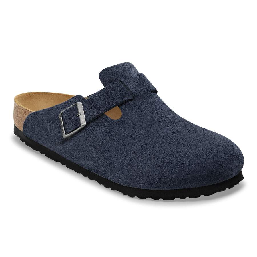 Boston Suede Leather - New Navy