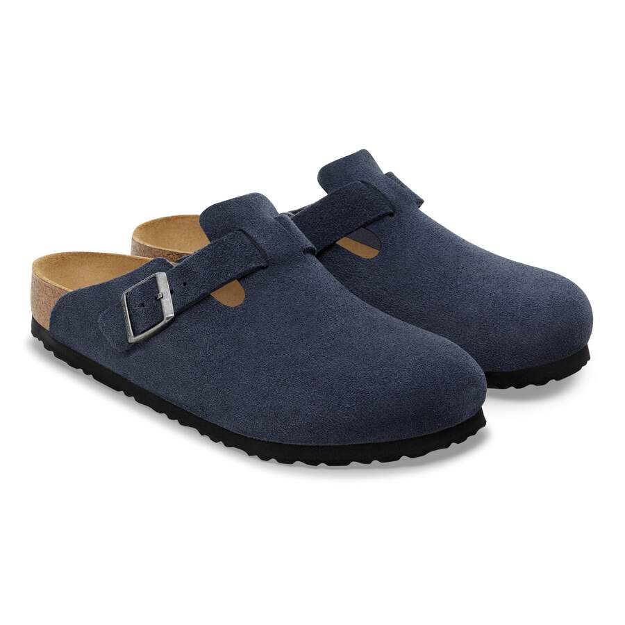 Boston Suede Leather - New Navy