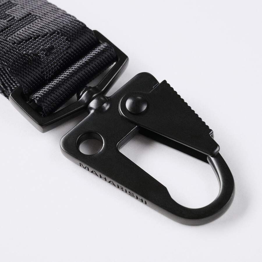 Maharishi Pack Nubuck Leather/Textile - Black