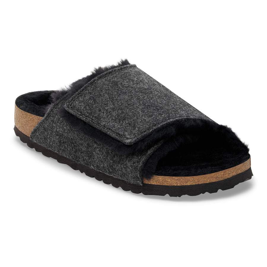 Solana Shearling Felt - Anthracite