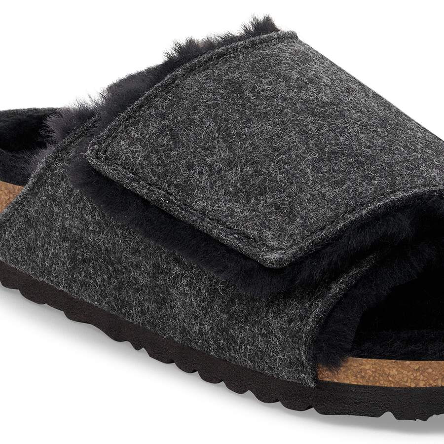 Solana Shearling Felt - Anthracite