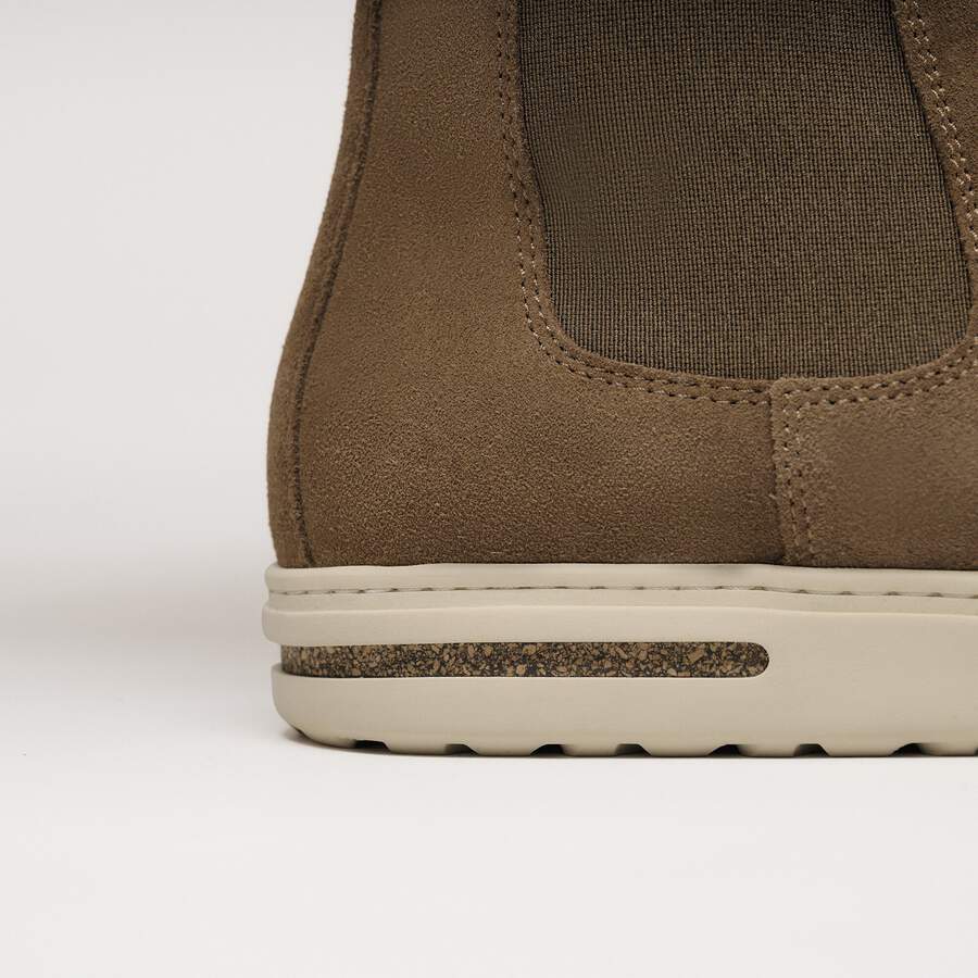 Bend Chelsea Suede Leather - Dark Tea