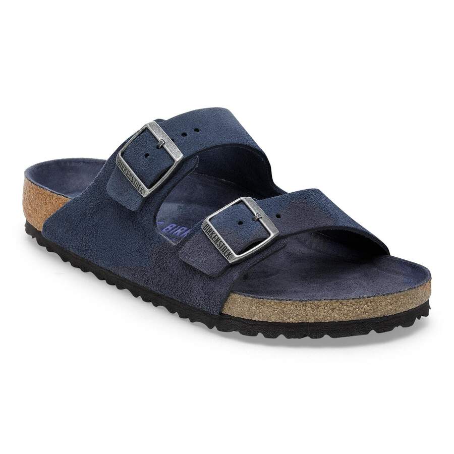 Arizona Soft Footbed Suede Leather - New Navy Tonal