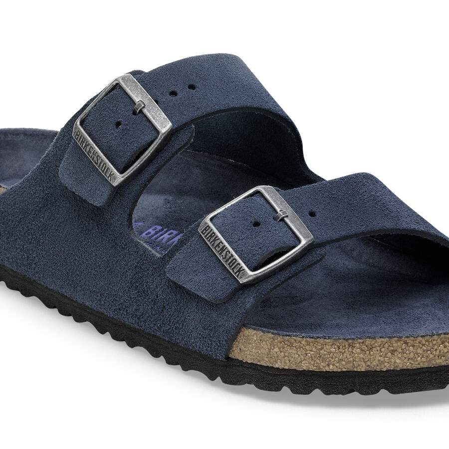 Arizona Soft Footbed Suede Leather - New Navy Tonal