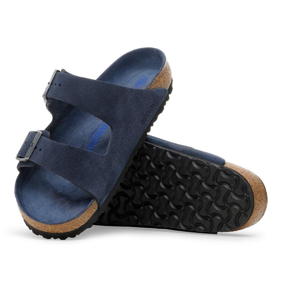 Arizona Soft Footbed Suede Leather - New Navy Tonal