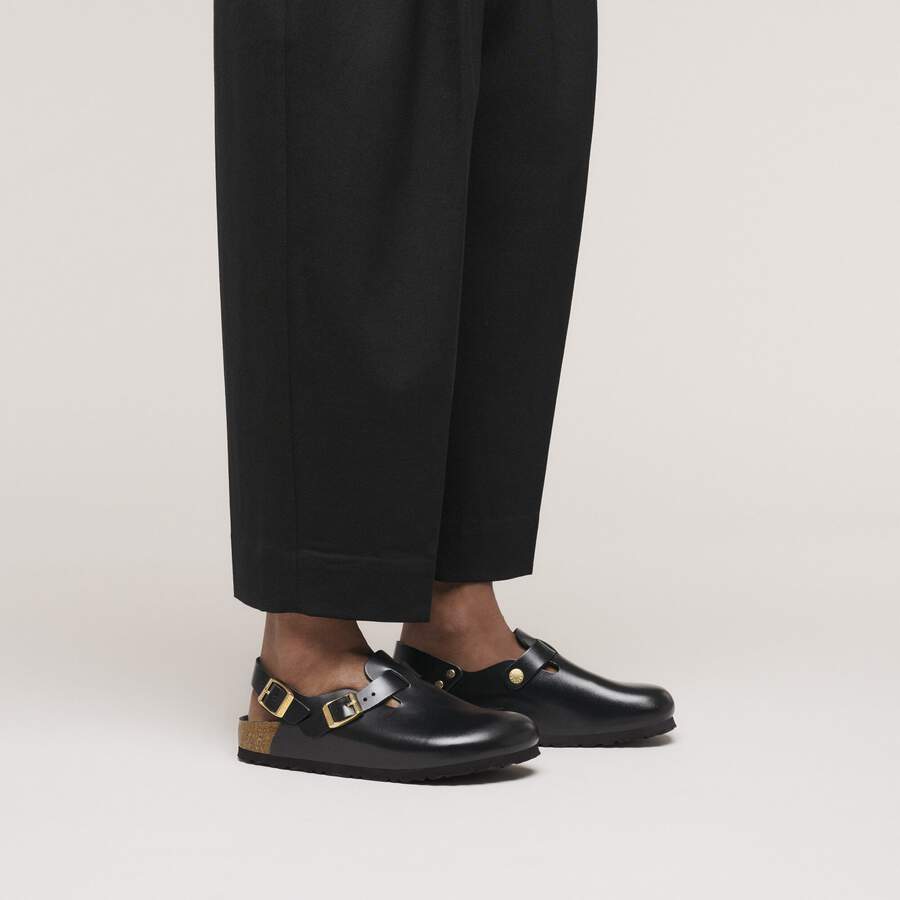 Tokio II Natural Leather - Black Dressy Leather
