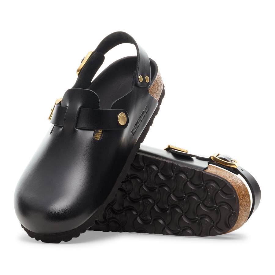 Tokio II Natural Leather - Black Dressy Leather