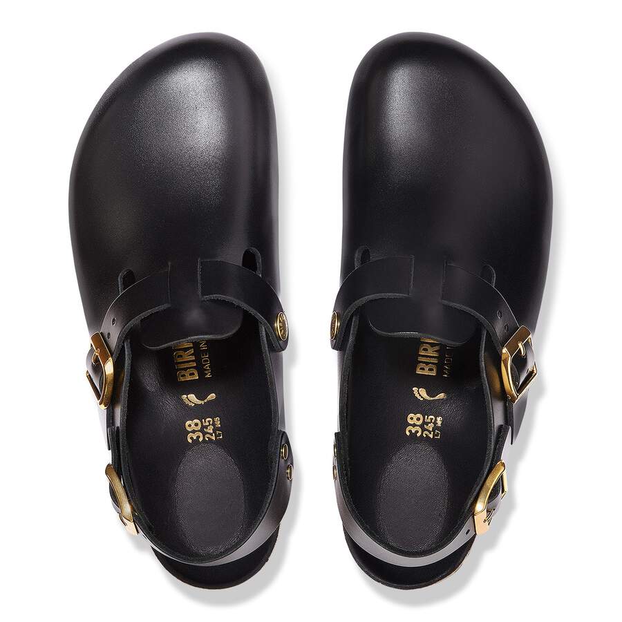 Tokio II Natural Leather - Black Dressy Leather