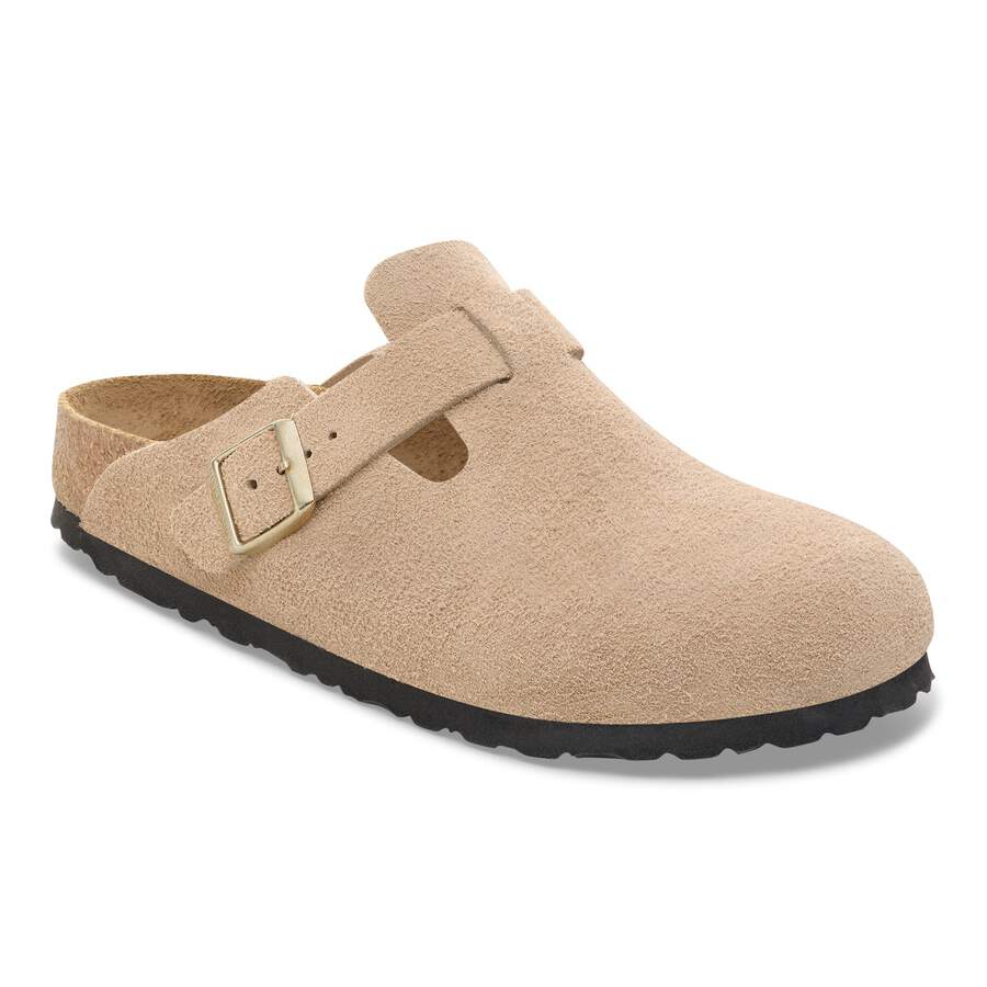 Boston Suede Leather - Sandcastle