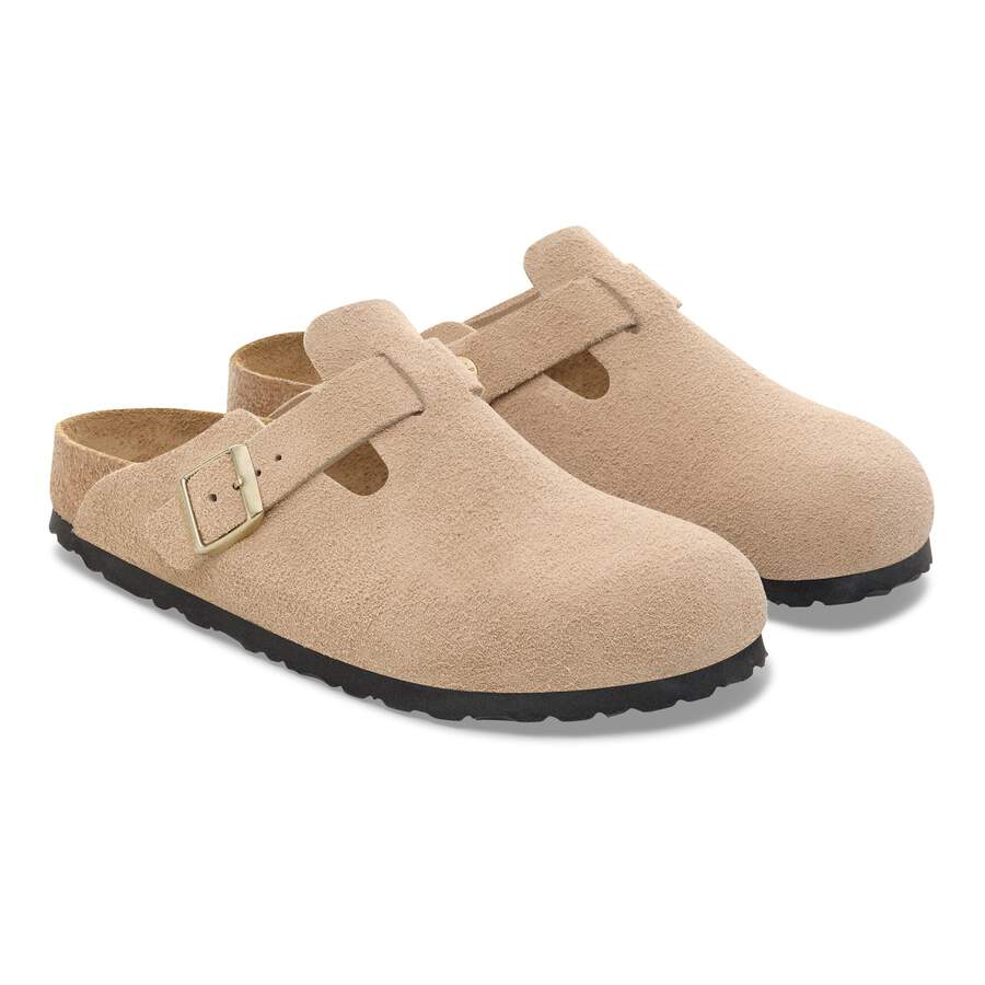 Boston Suede Leather - Sandcastle