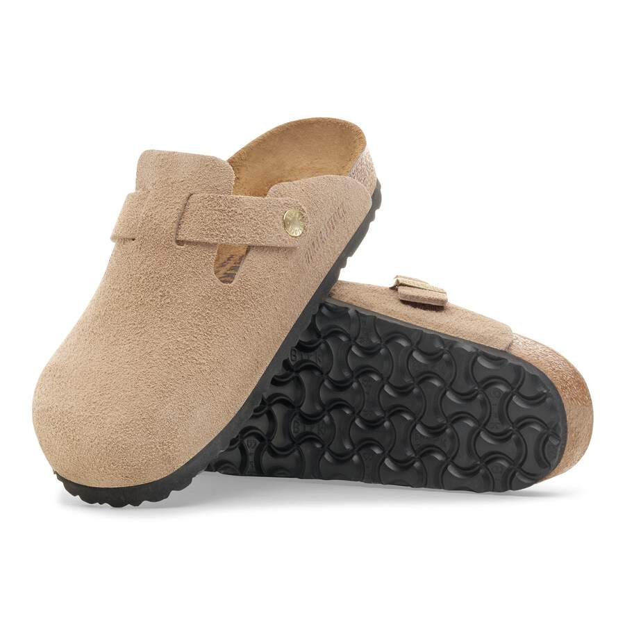 Boston Suede Leather - Sandcastle