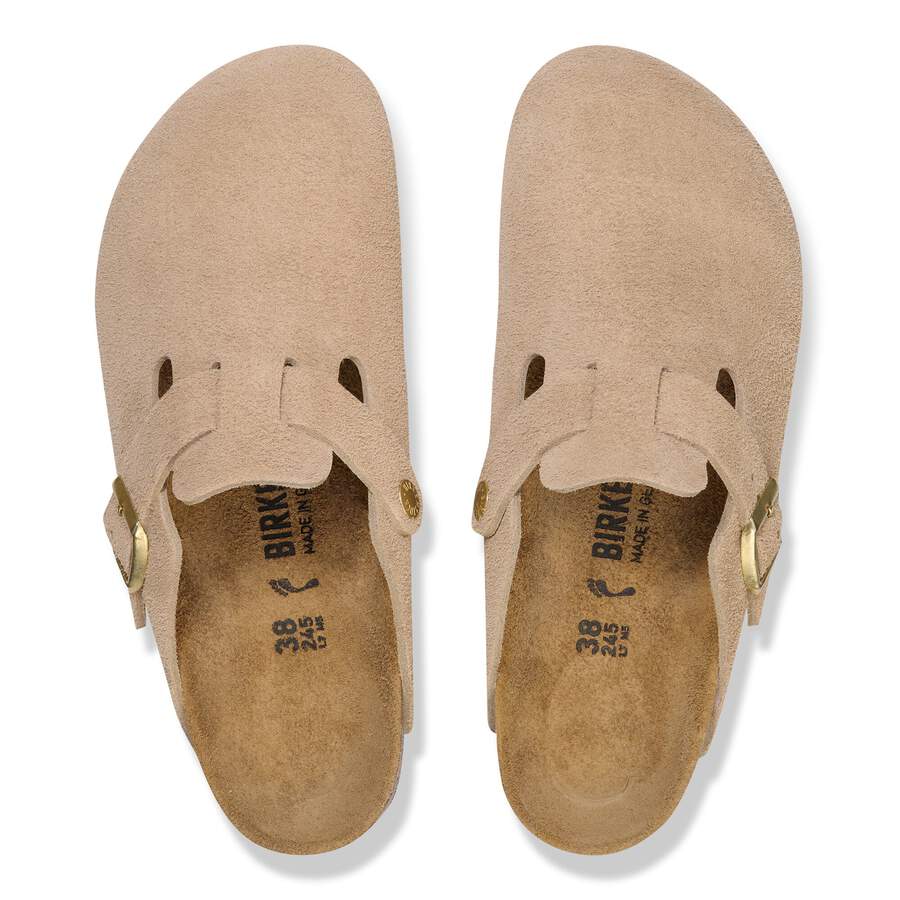 Boston Suede Leather - Sandcastle