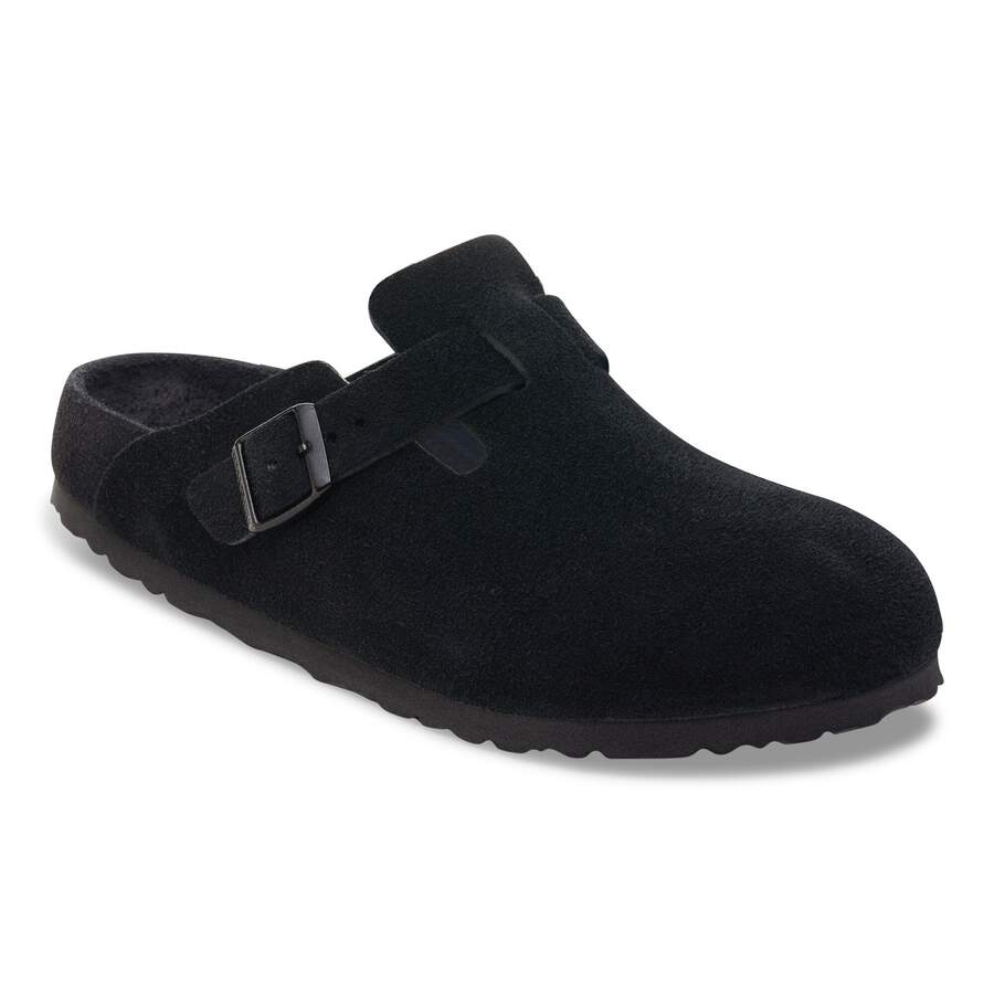 Boston Suede Leather - Black