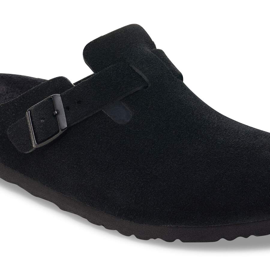Boston Suede Leather - Black
