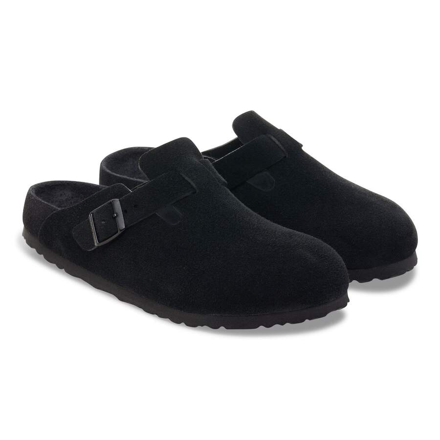 Boston Suede Leather - Black