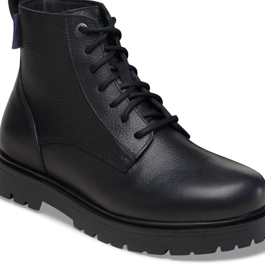 Highwood Mid Waterproof Natural Leather - Black
