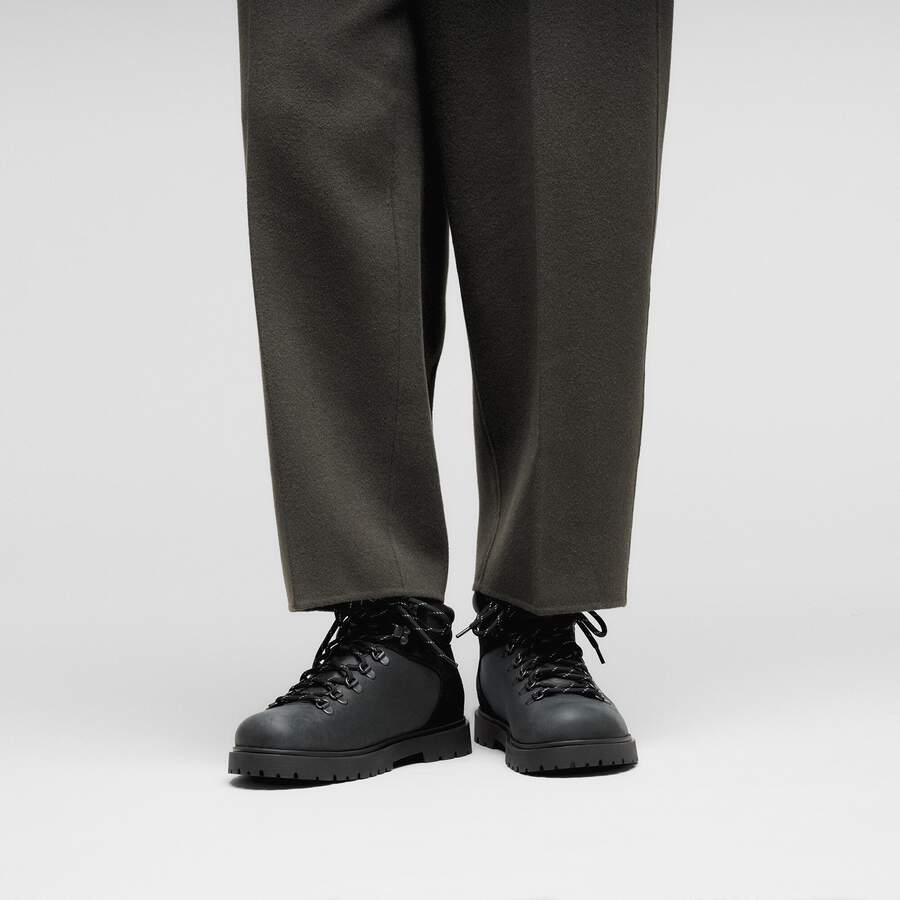 Jackson 2.0 Nubuck Leather/Suede - Black