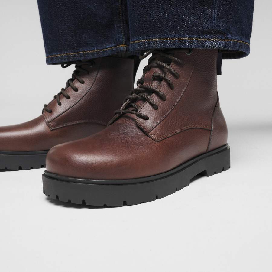 Highwood Mid Waterproof Natural Leather - Chocolate