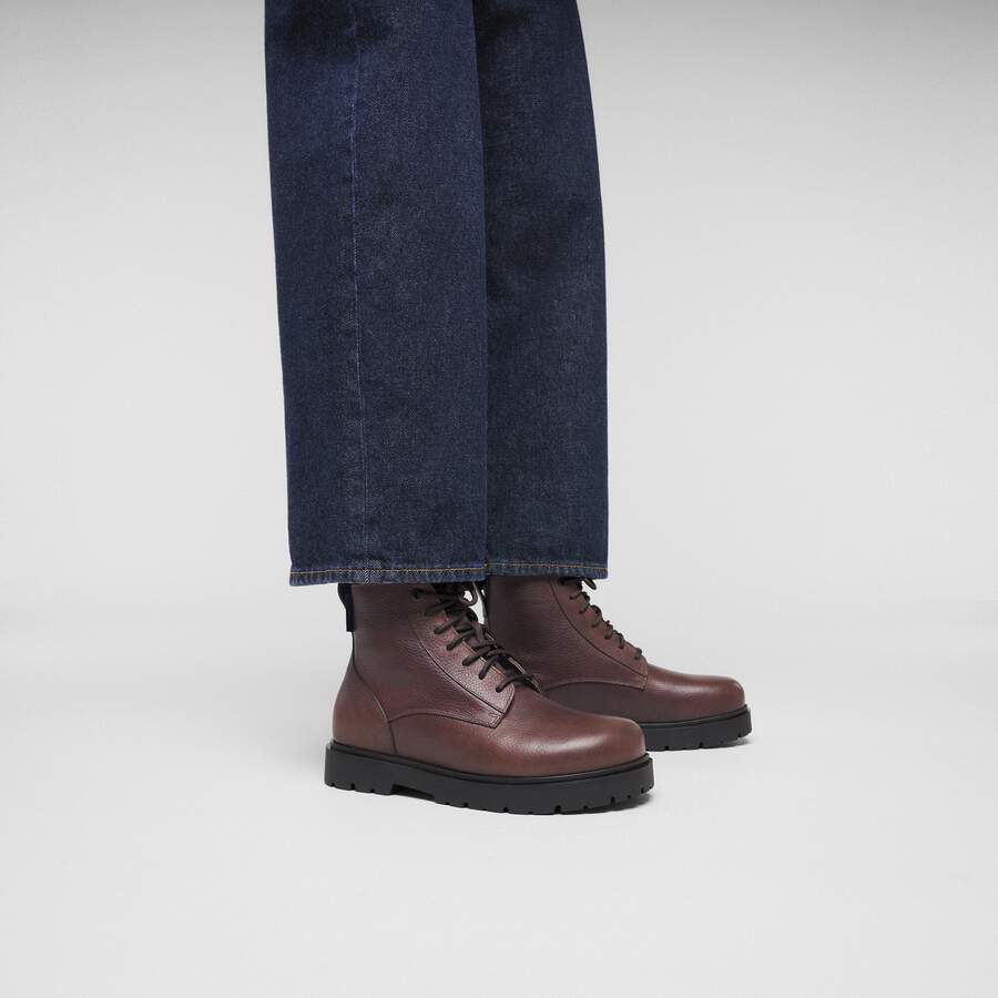 Highwood Mid Waterproof Natural Leather - Chocolate
