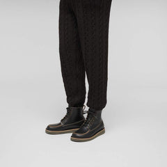 Birmingham Moc Natural Leather Oiled - Black
