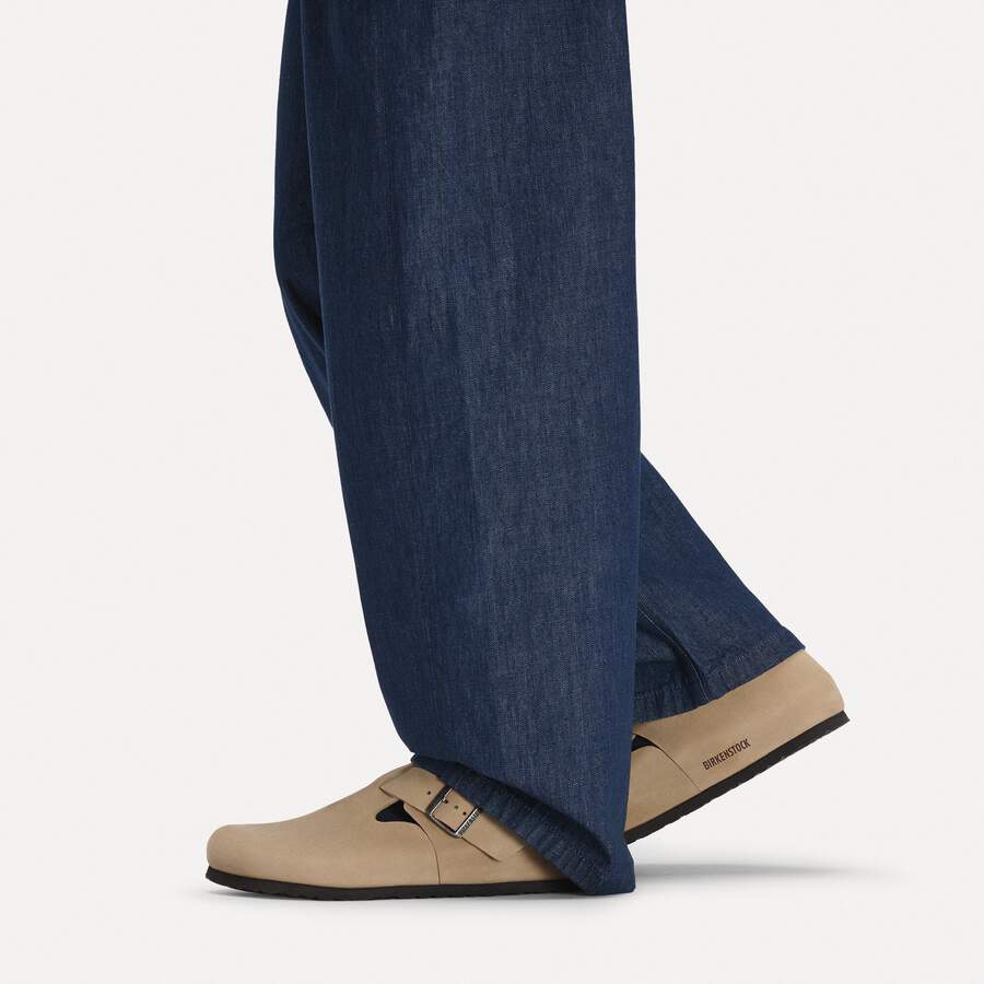 London Natural Leather Oiled - Tobacco Brown
